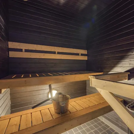Skivillas 26 B 6 Lake View Incl Sauna, Balcony, Central Location * Ukkohalla